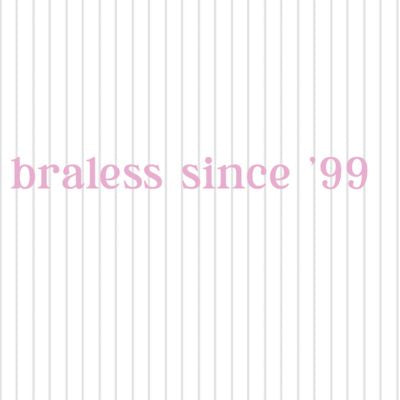 BRALESS SINCE 99 - Baby Tee • Ribbed White