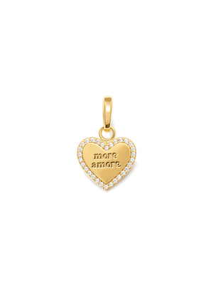 AMORE - Charm • Color: 18K Yellow Gold